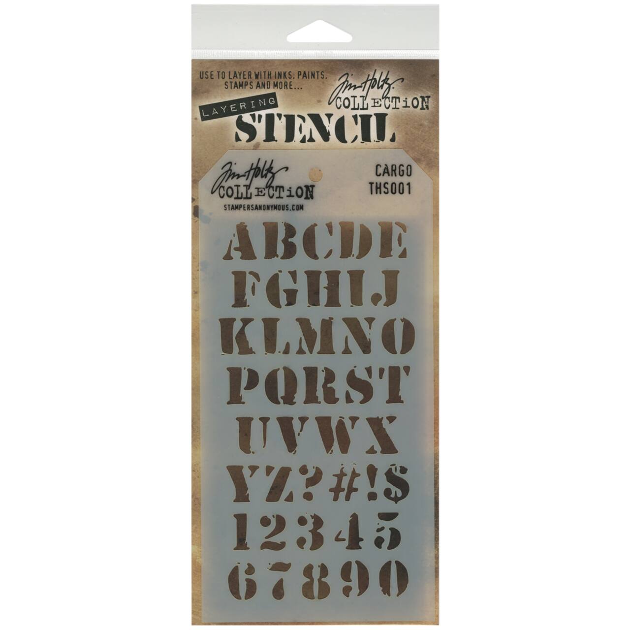Stampers Anonymous Tim Holtz&#xAE; Cargo Layered Stencil